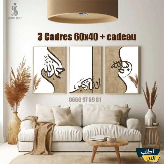 3 CADRES 60x40